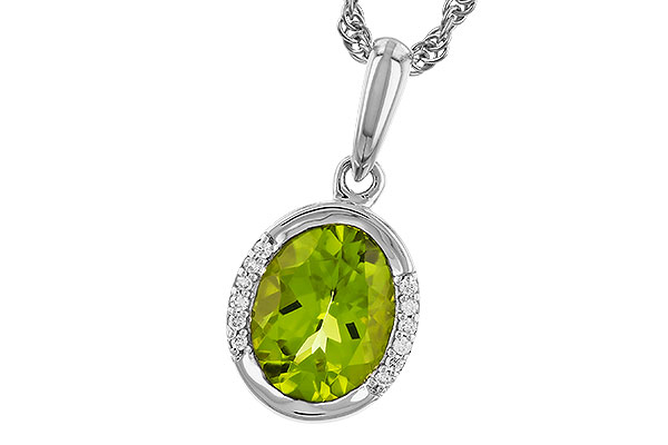 A328-95435: NECKLACE 1.72 TW PERIDOT 1.75 TGW (9x7 PER)