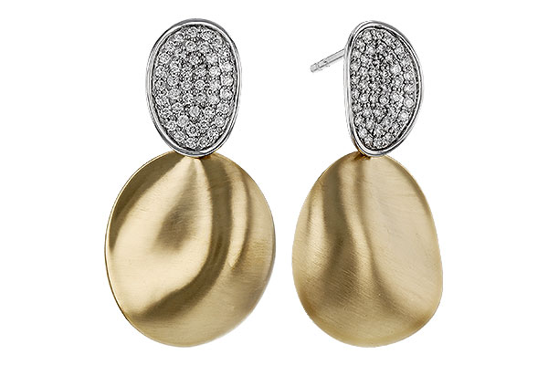 A329-83617: EARRINGS .38 TW