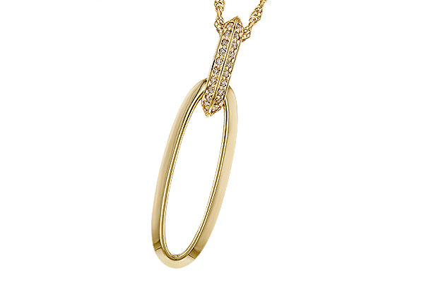 A329-86280: NECKLACE .10 TW