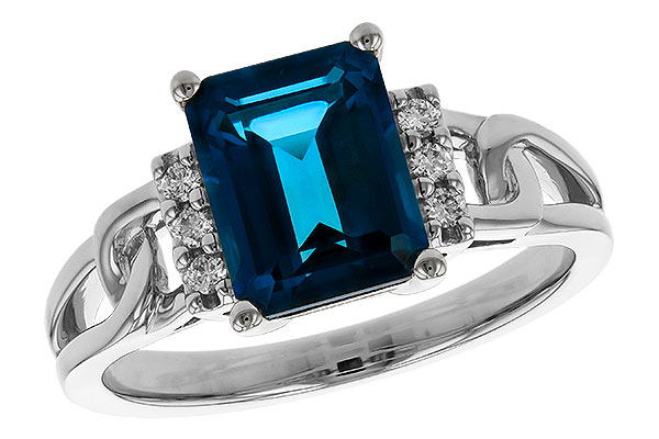A329-89026: LDS RG 2.42 LONDON BLUE TOPAZ 2.50 TGW (9x7MM LBT)