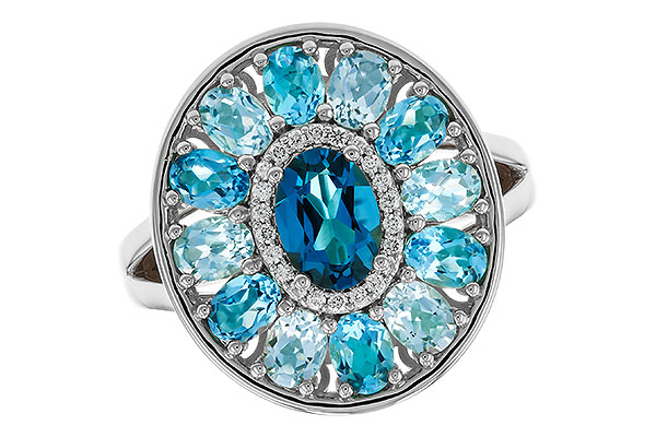 A329-89071: LDS RG 3.02 TW BLUE TOPAZ 3.10 TGW (7x5MM LBT CTR)