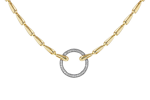 A329-90862: NECKLACE .33 TW (17")