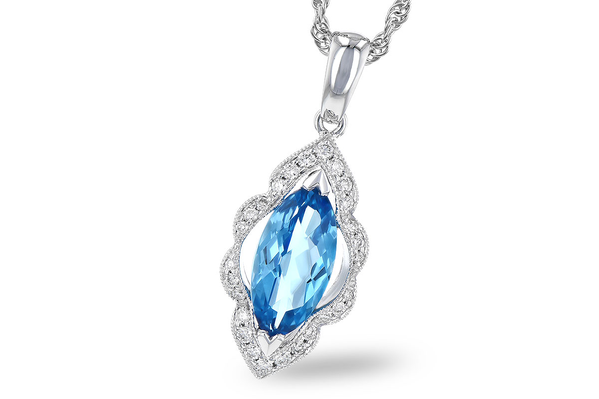 B328-07262: NECK 1.26 BLUE TOPAZ 1.37 TGW