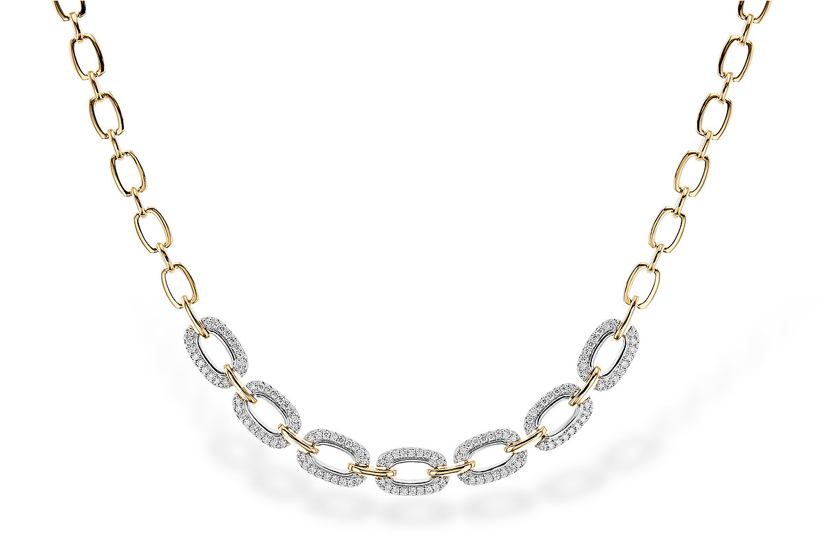 B328-92662: NECKLACE 1.95 TW (17 INCHES)