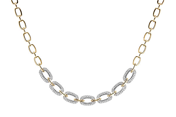 B328-92662: NECKLACE 1.95 TW (17 INCHES)