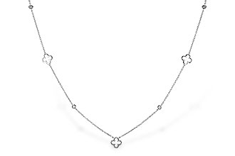 B329-84508: NECKLACE .20 TW (18")