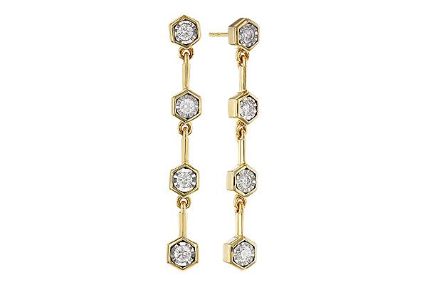 B329-89053: EARRINGS .25 TW