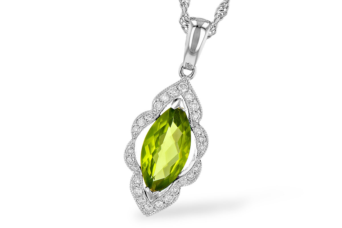 C245-33617: NECK .94 PERIDOT 1.05 TGW