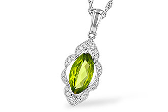 C245-33617: NECK .94 PERIDOT 1.05 TGW