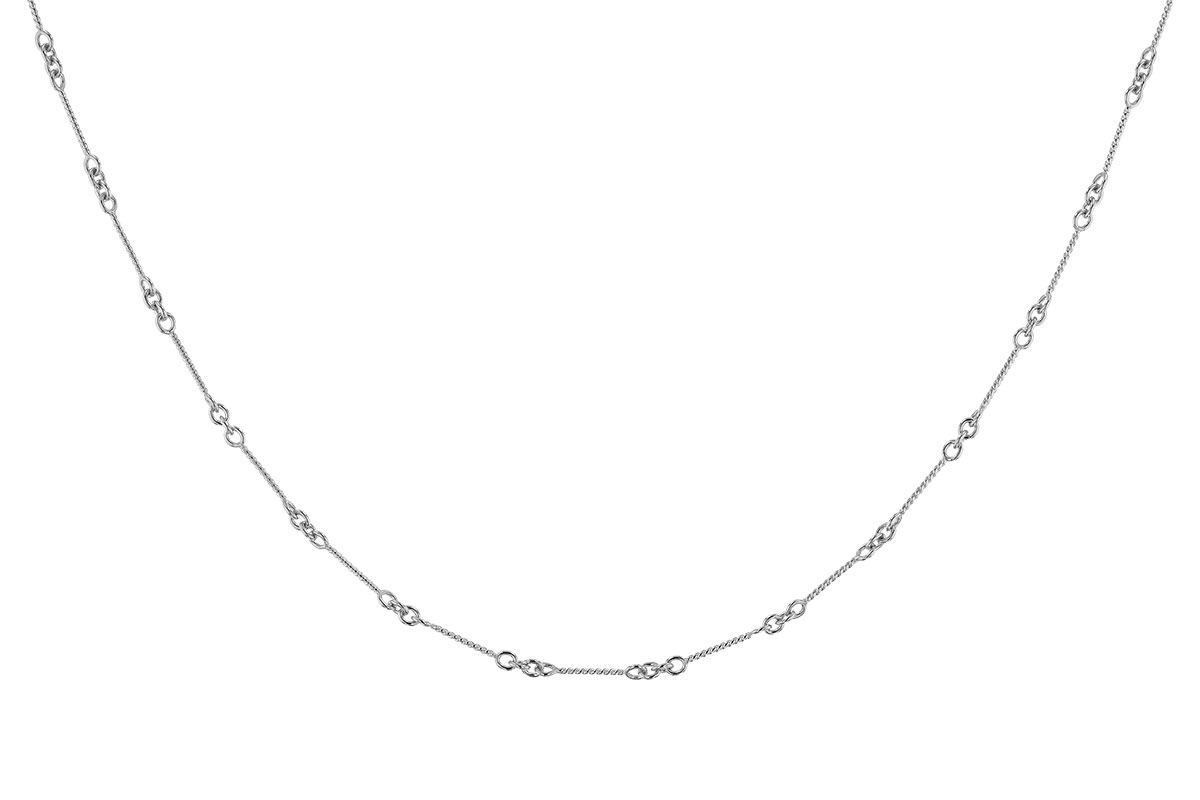 C329-82653: TWIST CHAIN (16IN, 0.8MM, 14KT, LOBSTER CLASP)
