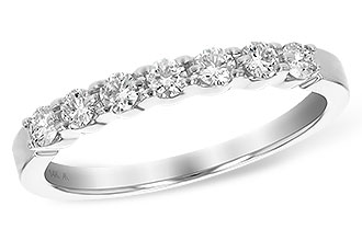 D238-96280: LDS DIA WED RG .33 TW (7 STONES)