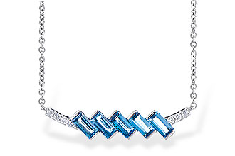 D328-08162: NECK .75 LONDON BLUE TOPAZ .80 TGW