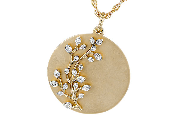 D329-82671: NECKLACE .24 TW