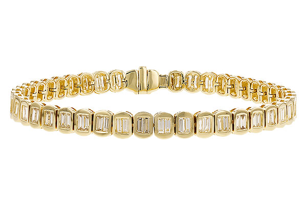 D329-82707: BRACELET 2.30 TW BAGUETTE (7")