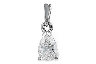 D329-84489: PENDANT .28 PEAR SHAPE