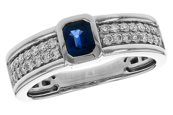 D329-89080: LDS RG .55 SAPPHIRE .88 TGW (5x4MM SA)