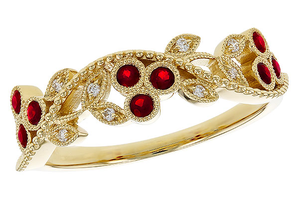D329-90826: LDS DIA RG .22 RUBY TW .28 TGW
