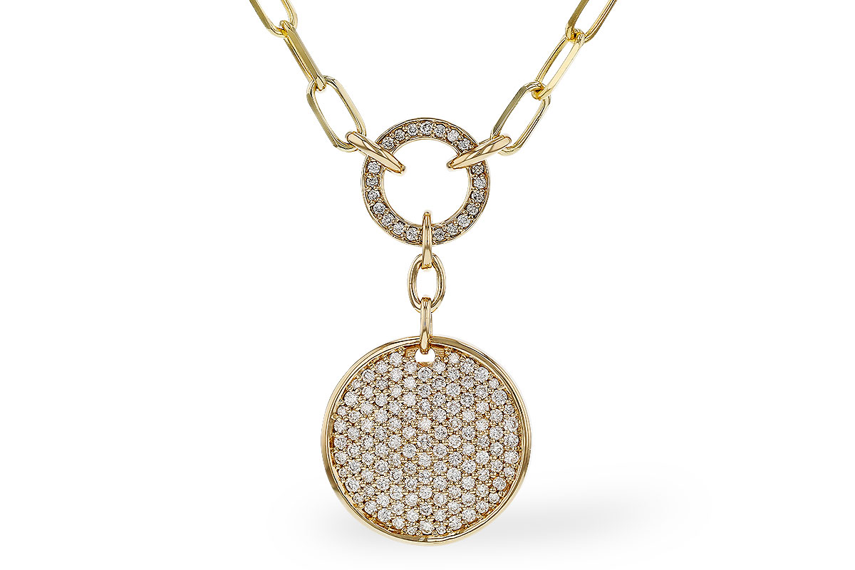 E329-84480: NECKLACE .92 TW (17")