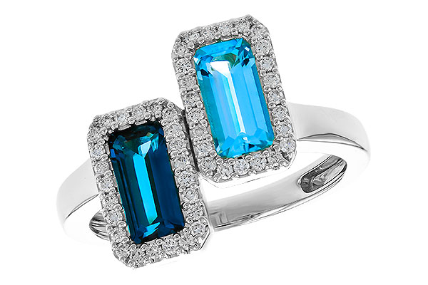E329-90835: LDS RG 1.68 TW BLUE TOPAZ 1.90 TGW