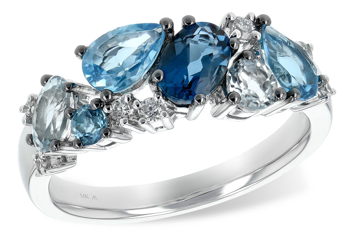 F244-37271: LDS RG 2.05 BLUE TOPAZ 2.16 TGW