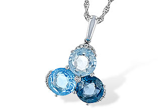 F244-38180: NECK 4.01 BLUE TOPAZ 4.06 TGW