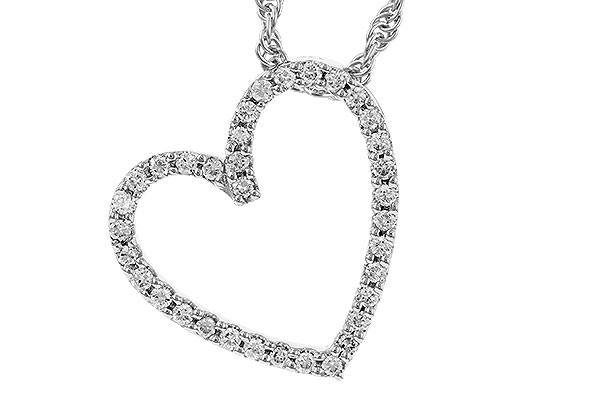 F328-95407: NECKLACE .12 TW