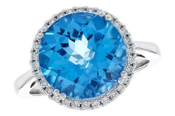 F329-85425: LDS RG 7.20 BLUE TOPAZ 7.42 TGW