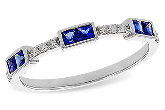 F329-86362: LDS WED RG .36 SAPPHIRE .43 TGW