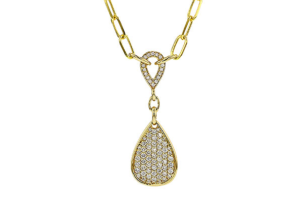 F329-89944: NECKLACE .66 TW (17")