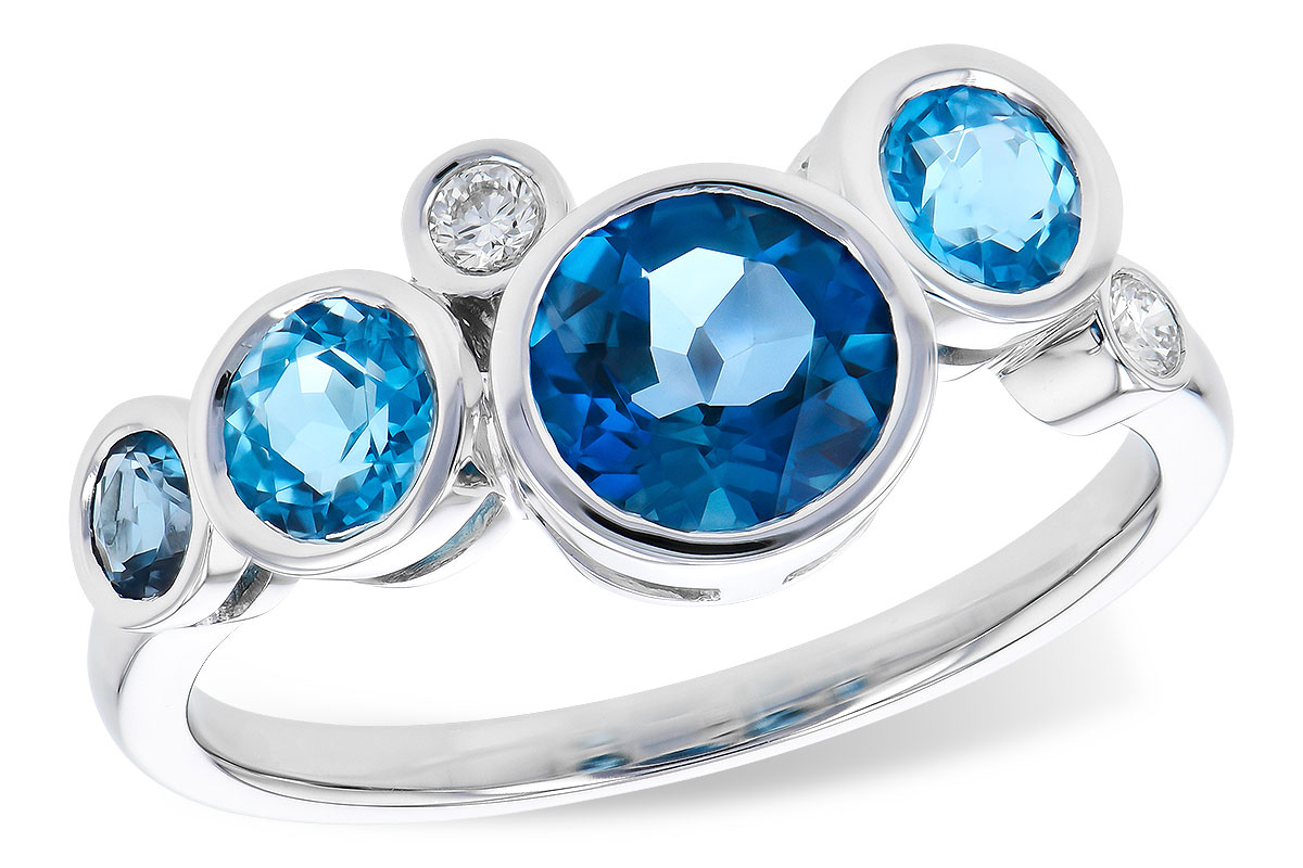 G328-07253: LDS RG 1.40 TW BLUE TOPAZ 1.45 TGW