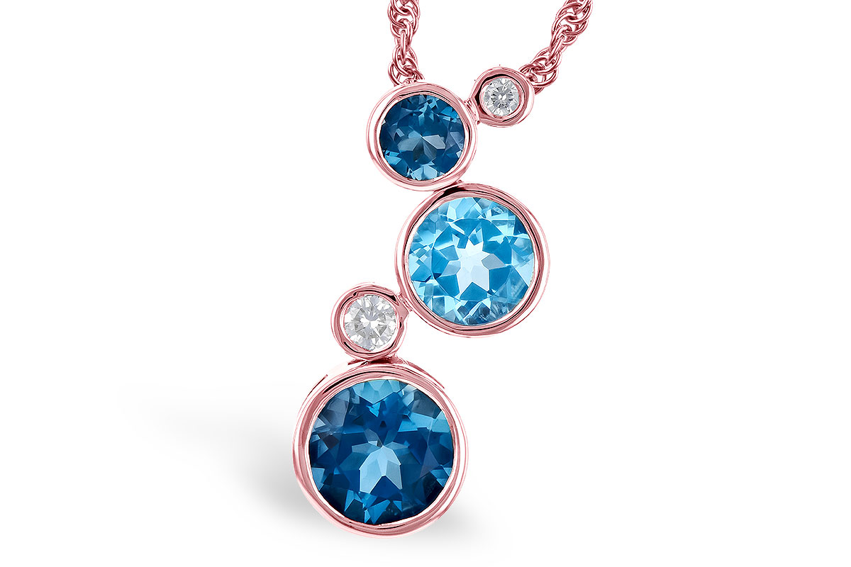 G328-07262: NECK 2.30 BLUE TOPAZ 2.40 TGW