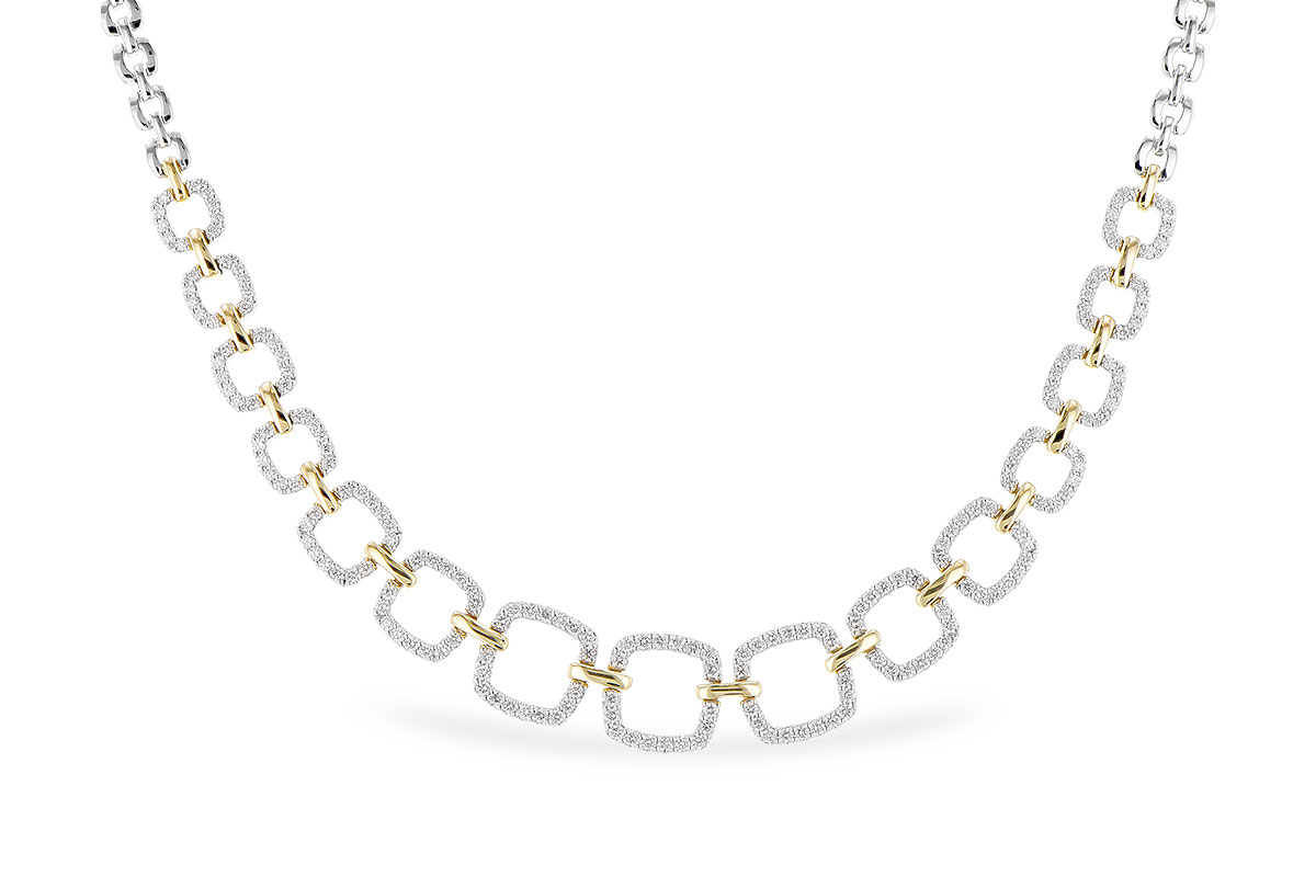 G328-09053: NECKLACE 1.30 TW (17 INCHES)