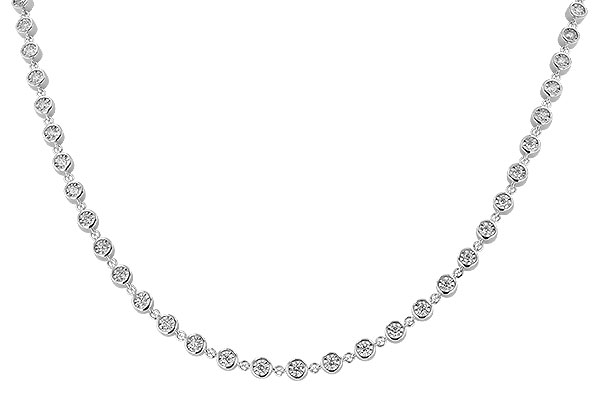 G329-82698: NECKLACE 3.40 TW (18")