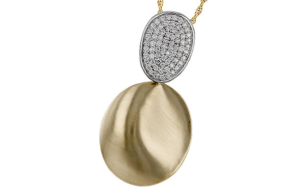 G329-83625: NECKLACE .33 TW