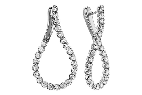 G329-89062: EARRINGS 2.00 TW