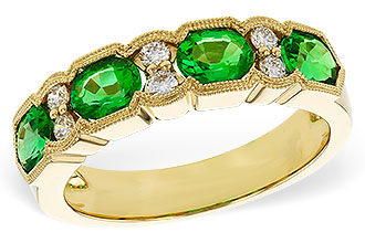 G329-89980: LDS WED RG 1.20 EMERALD 1.38 TGW (5x4MM EMER)