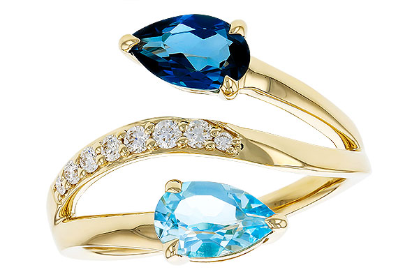 G330-73580: LDS RG 3.56 TW BLUE TOPAZ 3.70 TGW (8x5MM BT)