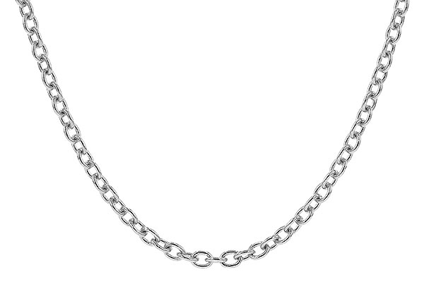 H328-98125: CABLE CHAIN (20IN, 1.3MM, 14KT, LOBSTER CLASP)