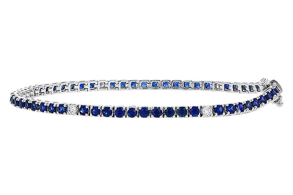 H329-83616: BRACELET 3.27 TW SAPP 3.52 TGW (7")