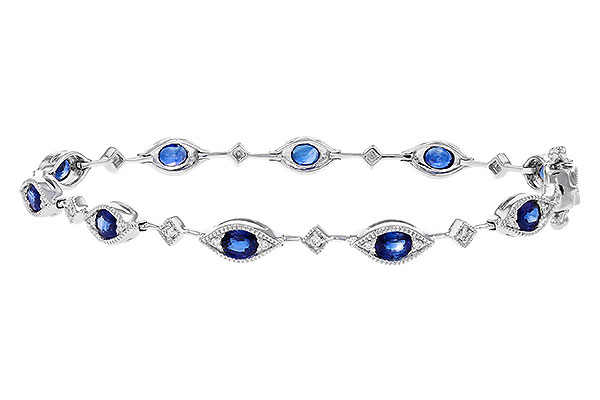 H329-83625: BRACELET 2.31 SAPPHIRE 2.50 TGW (7")