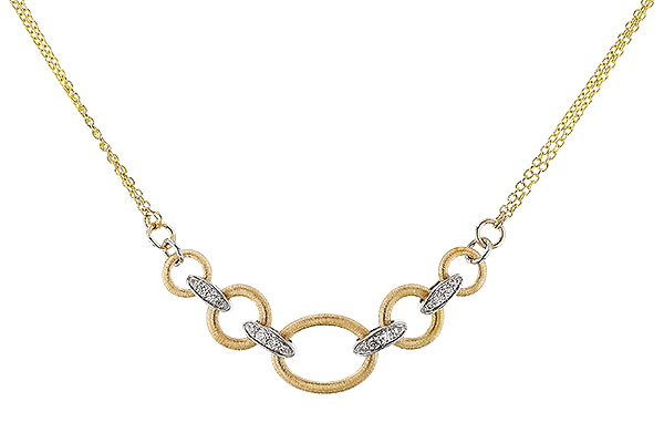 H329-84507: NECKLACE .24 TW (18")