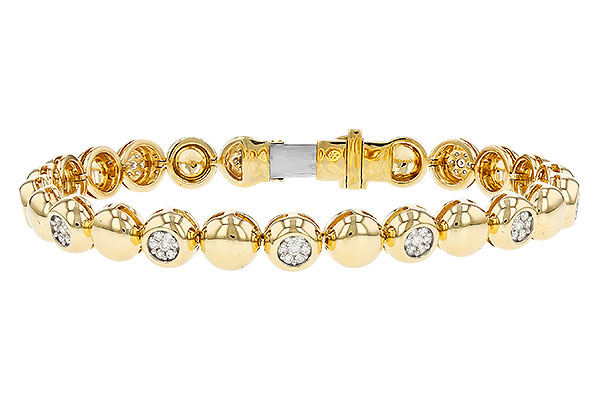 H329-87262: BRACELET .64 TW (7")