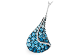K242-59952: NECK 4.81 BLUE TOPAZ 4.94 TGW