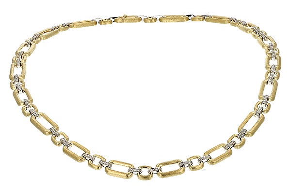 K244-40834: NECKLACE .80 TW (17 INCHES)