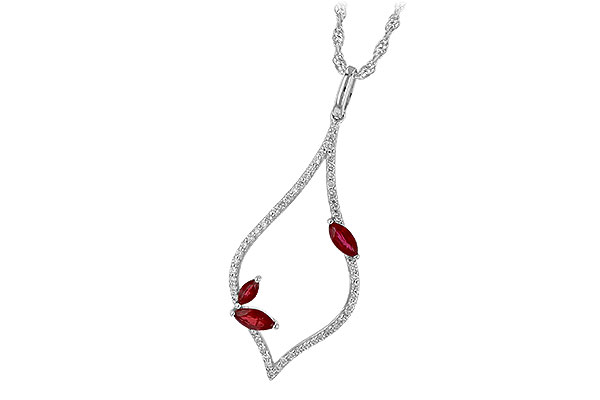 K245-28143: NECK .36 RUBY .56 TGW