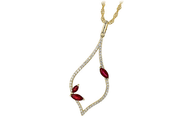 K245-28143: NECK .36 RUBY .56 TGW