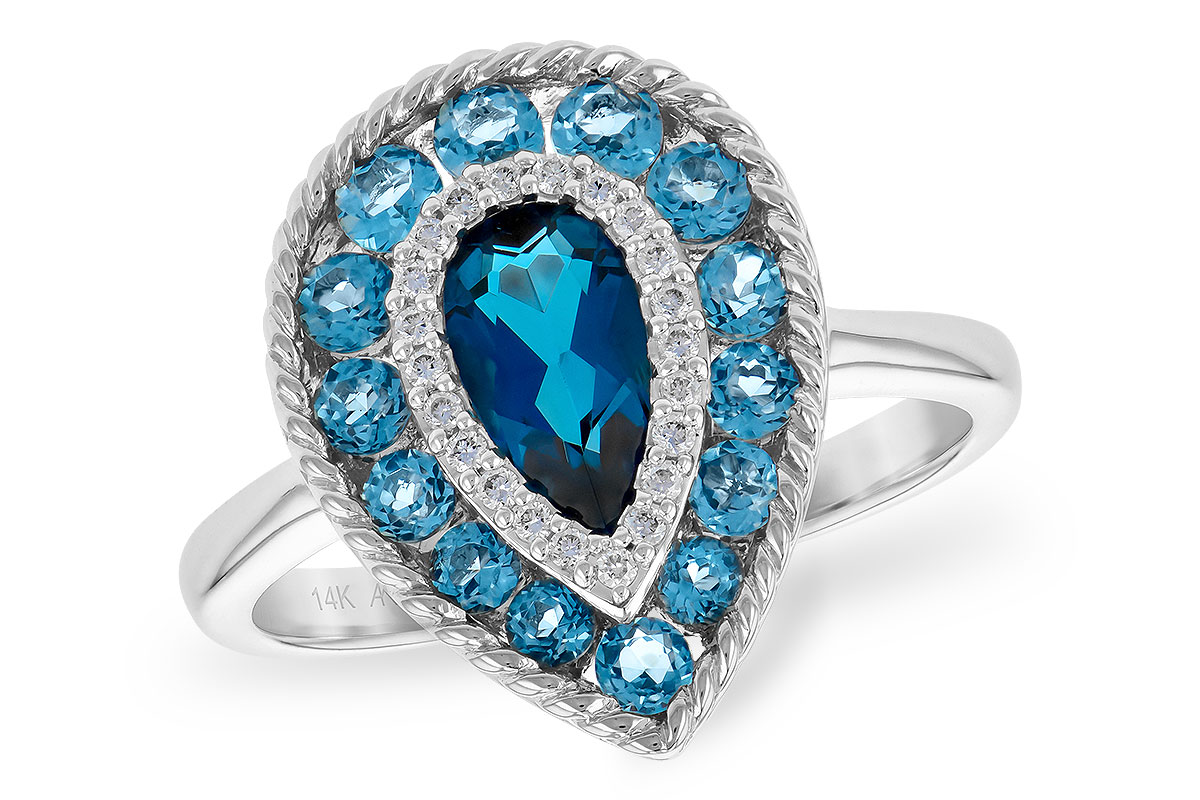 K245-31807: LDS RG 1.52 TW BLUE TOPAZ 1.60 TGW