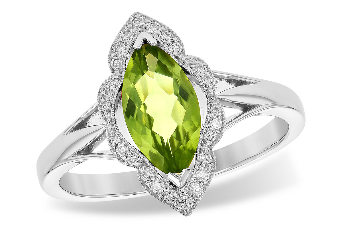 K245-33616: LDS RG .94 PERIDOT 1.05 TGW