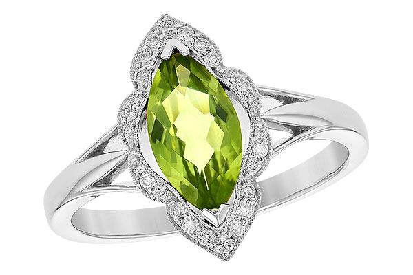 K245-33616: LDS RG .94 PERIDOT 1.05 TGW
