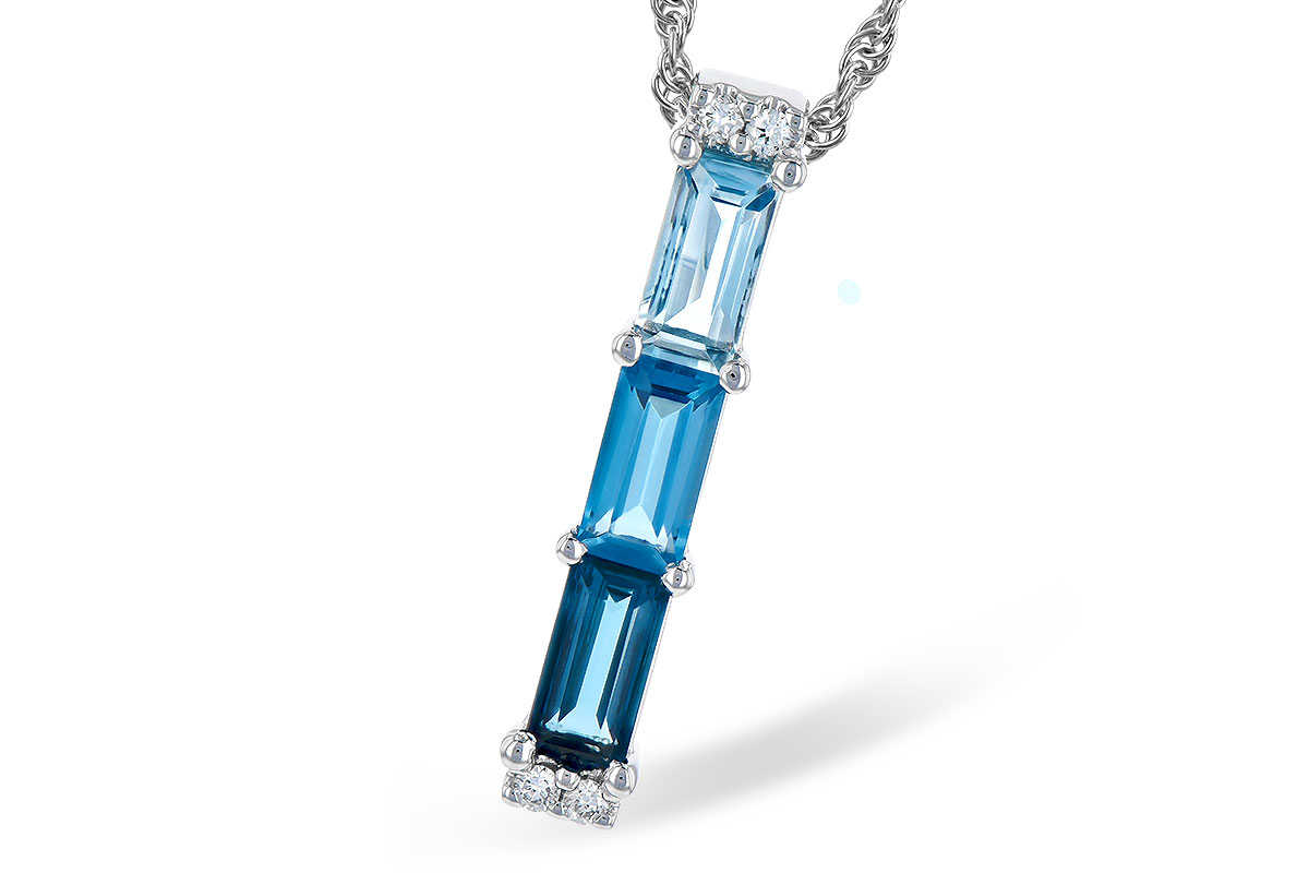 K328-03598: NECK 1.26 BLUE TOPAZ 1.30 TGW